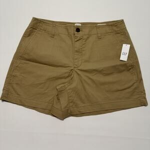 NEW WITH TAGS GAP DOWNTOWN KHAKI LADIES SHORTS SIZE 8 msrp $39.90